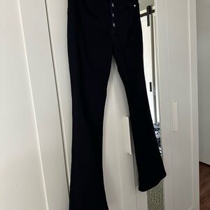 Express Women's Boot Cut Jeans - Dark Blue